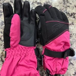 Girls ski gloves